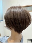 ショートスタイル×ブラウン