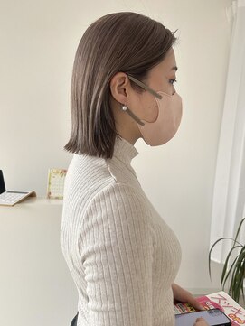 コト 福井大和田店(coto) 福井　大和田　ハイトーン　ミルクティーベージュ　透明感カラー