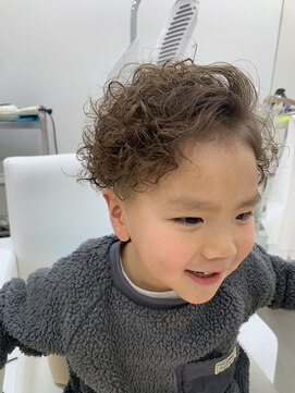 ドロップ キッズパーマ