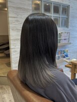 ラボヌールヘアー 宇都宮店(La Bonheur hair) レイヤー×ホワイトミルクティー【宇都宮駅/インナーカラー】