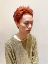 サラ ビューティ サイト 春日(SARA Beauty sight) 【men's style 】オレンジ× ブラウン