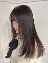 【AnFye】縮毛矯正×ジュエリーシステム♪艶髪ストレート♪