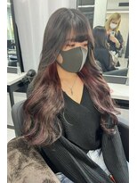 リア 大阪梅田(Ria)&nbsp;～インナーカラー シールエクステ～【Ria 大阪 梅田】