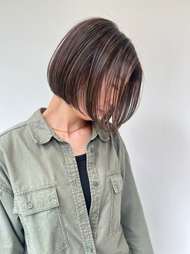 ジルブラン(JIL BLAN) ハイライトバレイヤージュダブルカラーケアブリーチ30代40代