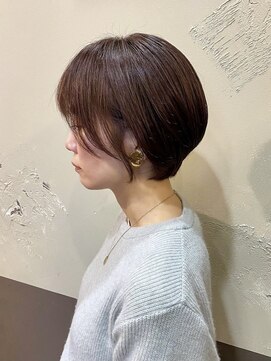 ヘアーメイク アチャ(hair make accha) 切りっぱなしボブ/エアリーロング/美髪/ピンクブラウン/ショート