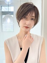 ロンドエニカ 大宮(Lond enika)&nbsp;切りっぱなしボブエアリーロング美髪ピンクブラウン[大宮]