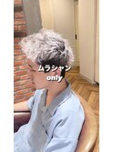 短髪/ハイトーン/ホワイトカラー