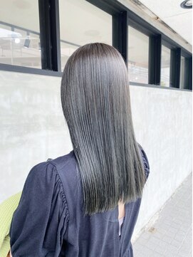 ラッキーヘア 加古川(Lucky Hair) オリーブグレージュ/くすみカラー【芝本】