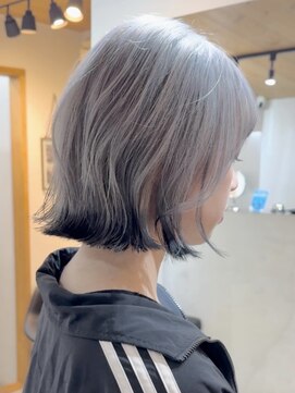 キラ 原宿(KILLA) 前髪イメチェンこなれミディウェーブパーマアンブレラカラー