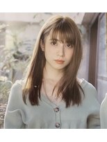 イーシス(isis)&nbsp;つや髪ミディアムロング/20代30代40代50代/ミルクティブラウン