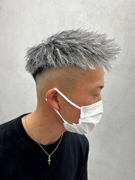 ルースト 西院店(ROOST) パイルツイスト×ホワイトハイライト