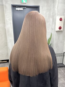 ニコ トウキョウ 渋谷(nico TOKYO) ミルクティーベージュ/髪質改善/ダブルカラー/ケアブリーチ/20代