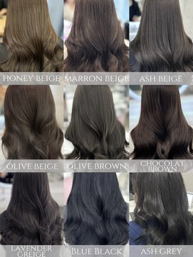 アイシー 表参道(ICY) 大人気透明感カラー/オリーブ/ベージュ/グレー/ラベンダー