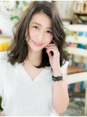 アップバング小顔流れるレイヤーくびれヘアc6戸頭20代30代40代