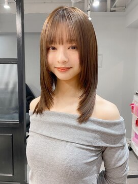 エトラ 渋谷店(etora) 小顔 美髪 レイヤーカット イメチェン ワイドバング"