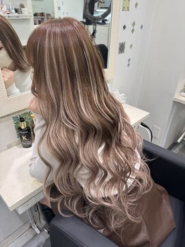 ラピス 池袋(Lapis) ブラウン×ハイライトスタイル