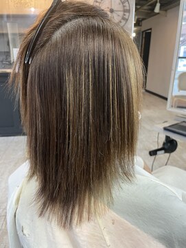 ヘアーズ ベリー 塚口店(hairs BERRY) 酸性ストレート