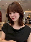 髪質改善＊毛先外巻きミニウルフ＊美髪【Zina大阪茨木】