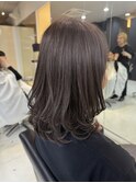 アッシュグレージュカラー