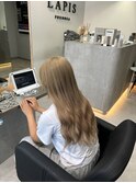 エクステ/シールエクステ/ミルクティーベージュ