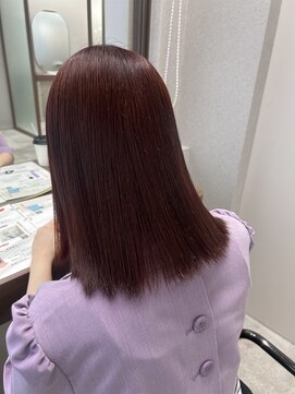 ボタン ハカタ(VOTAN hakata) レッドカラー/ワインレッド/ボブ