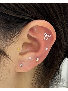 ビューブルー 亀戸錦糸町(VIEW BLUE) 美髪カールシアーカラーピンクブラウンエアリーロングセミディ