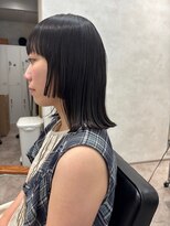 オンドバイサク(ondo by Saku) 顔周りカット/ミディアムボブ