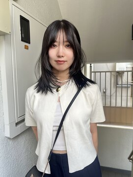 ローレンジウ(LOREN JU) くびれヘア/学割U24/レイヤーカット/オージュア/ダブルカラー