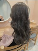 ブリーチなしでできる透明感グレージュ