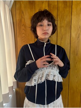 アスター(astar) 【astar】ニュアンスパーマショートボブ