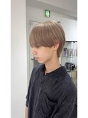 MEN’S HAIR/ブルーブラック/フェザーパーマ/渋谷