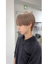 メンズペレ 渋谷(MEN'S PELE)&nbsp;MEN’S HAIR/ブルーブラック/フェザーパーマ/渋谷