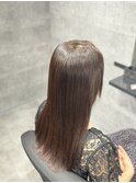 赤みを消したグレージュカラー【Hair Salon LUSCEA】