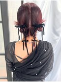 結婚式ヘアセット