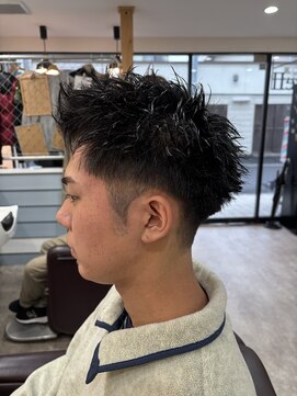 スウェル 船橋店(Swell) #サーフカール#スパイキーショート#ブルーブラック#船橋