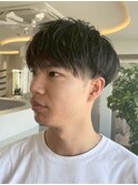 四日市メンズカットヘッドスパツーブロックビジネスショート眉毛