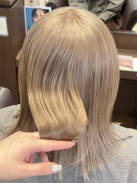 ユニオン 春日井(UNION) ブリーチ2回～/ミルクティーグレージュ