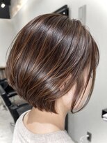 フリック 京都河原町店(FLICK) ★ナチュラルショート/シャギーショート/白髪ぼかしハイライト