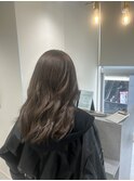 ブリーチありブラウン