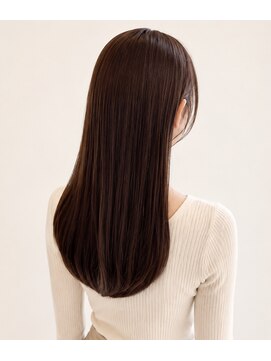 ソイン キタガタ ヘア(so-in kitagata) 艶ブラウンストレートセミロング