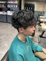 スタイルメンズ 藤沢(STYLE MEN)&nbsp;STYLE MENメンズカットダウンバング40%シャドウパーマ藤沢