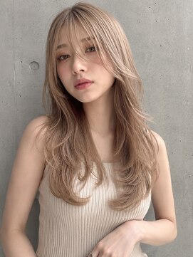 ピース バイ シータ(PEACE by CITA) 【アキヒロ】ハイトーンベージュ大人垢抜け韓国ハッシュレイヤー
