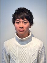 バーバーショップ テト キタヤマ(barber shop tete kitayama)&nbsp;【ROSSO】メンズパーマ スマートマッシュ【ロッソ】