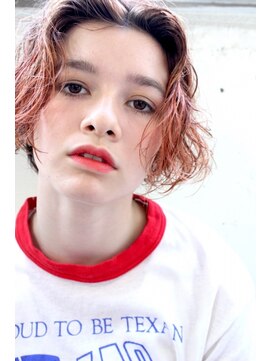 ミラバイグリーン(Mira by green) 80’s グランジウェーブ 【センターパート】