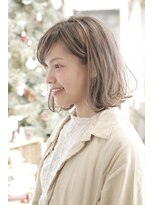 キミ(kimi)&nbsp;【kimi自由が丘】ラベンダーグレージュ×外ハネMIX 髪質改善