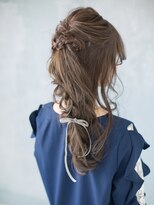 美容室チック 大島店(chic)&nbsp;ゆるっと編み込みアレンジ【大島】