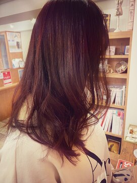アートアンドヘアーデザイン ダイアリー(Art Hair design Diary) 【Diary】ラベンダー＋レッド