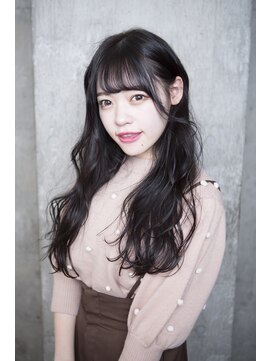 サロンドミルク 原宿(salon de MiLK) 【salon de MiLK 原宿】ゆるふわウェーブ×ショコラアッシュ