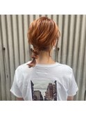 orange hair