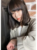 エニー 栄(Any)&nbsp;洗練された大人かわいい×小顔前髪×ココアブラウン